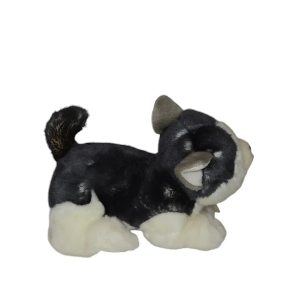 Aurora‎ Miyoni Tots Plush Husky Puppy Dog Stuffed Animal Blue Eyes Realistic